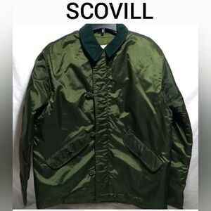 (BX49) SALE! Scovill 1960's Vintage Military Field Quilted Lined Jacket Sz.M